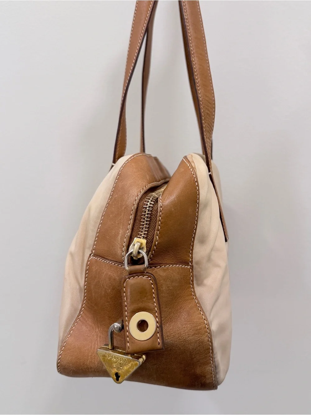 Prada vintage beige